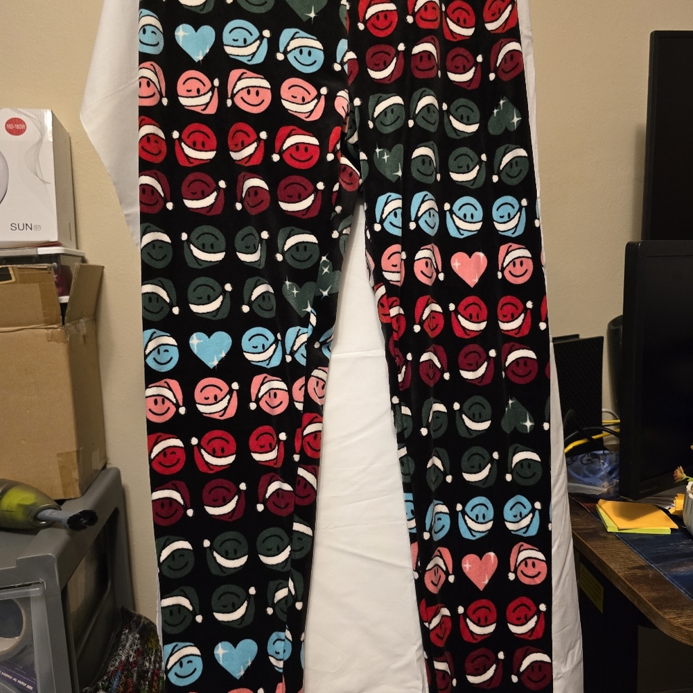 No Boundaries Christmas leggings black size XXL